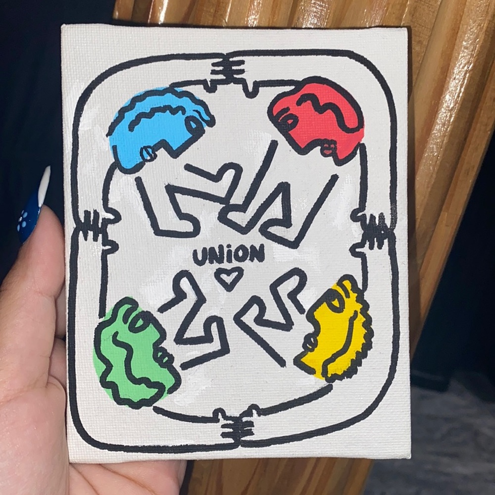 TOGETHER ~ HAND PAINTED | SUPPORT A LOCAL ARTIST